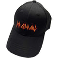 Def Leppard Unisex Baseball Cap - Text Logo Amplified