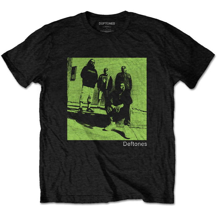 Deftones Unisex T-shirt - Green Photo Rock Off