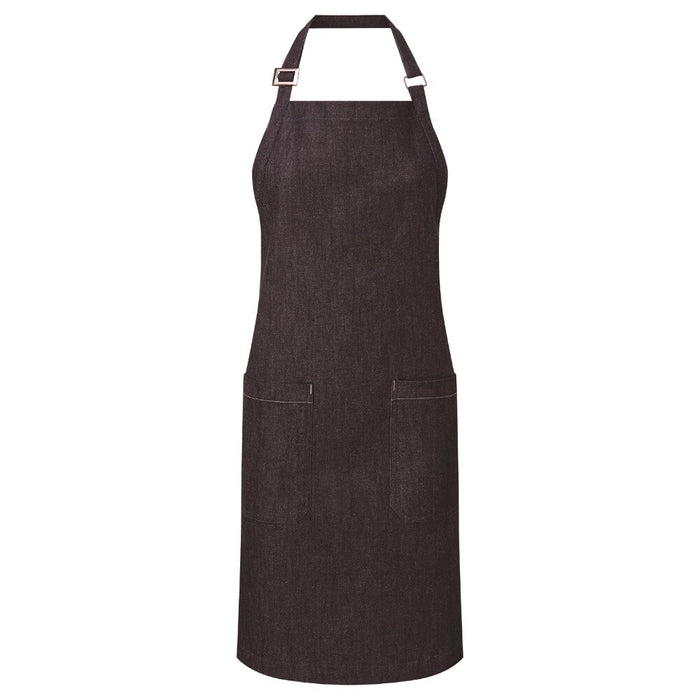 Denim Cotton Organic And Fairtrade Cert Bib Apron