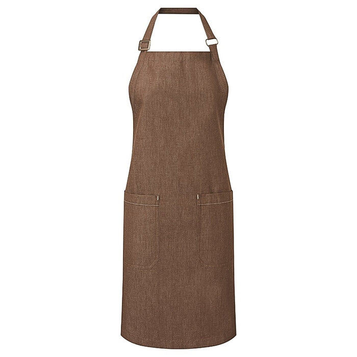 Denim Cotton Organic And Fairtrade Cert Bib Apron