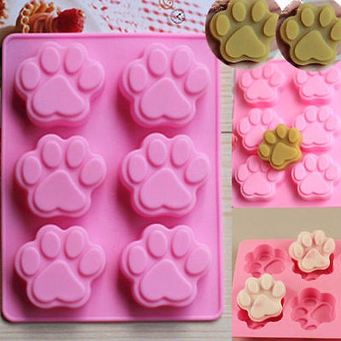 Dog Paw Baking Mold (2 pieces)