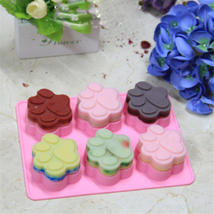Dog Paw Baking Mold (2 pieces)