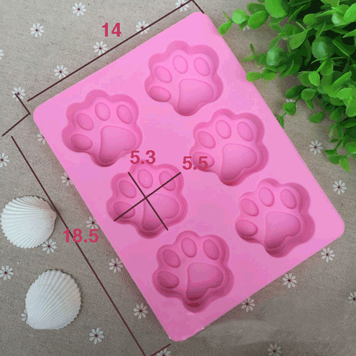 Dog Paw Baking Mold (2 pieces)