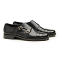 Double Monk Straps - 063 CRL BLK