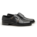 Double Monk Straps - 063-JALI-41-BLK - Cobblers-pk