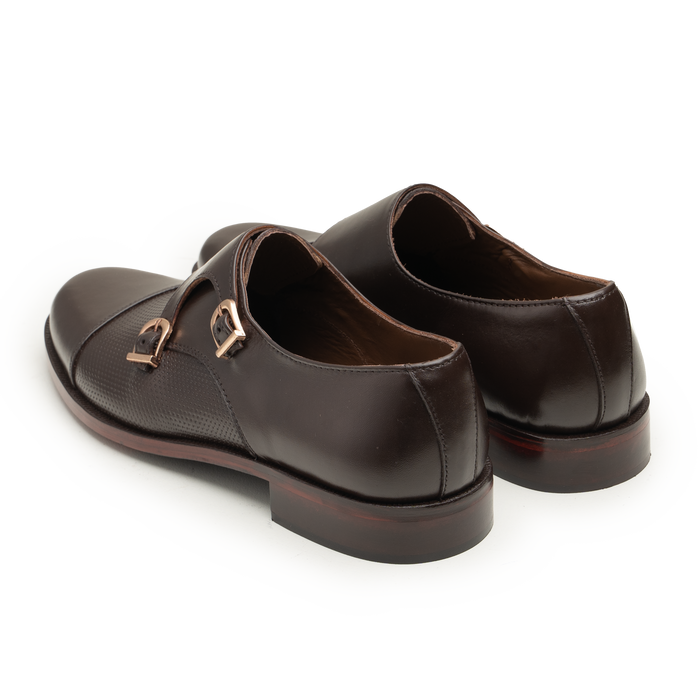 Double Monk Straps - 063JALI-40-BRN - Cobblers-pk
