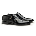 Double Monk Straps - N58 Black - Cobblers-pk