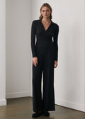 Dreamy Long Sleeve Polo Top - FINAL SALE