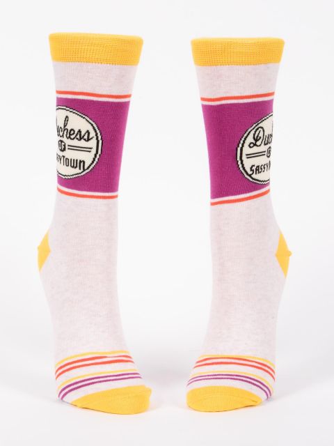 Duchess Of Sassytown W-Crew Socks