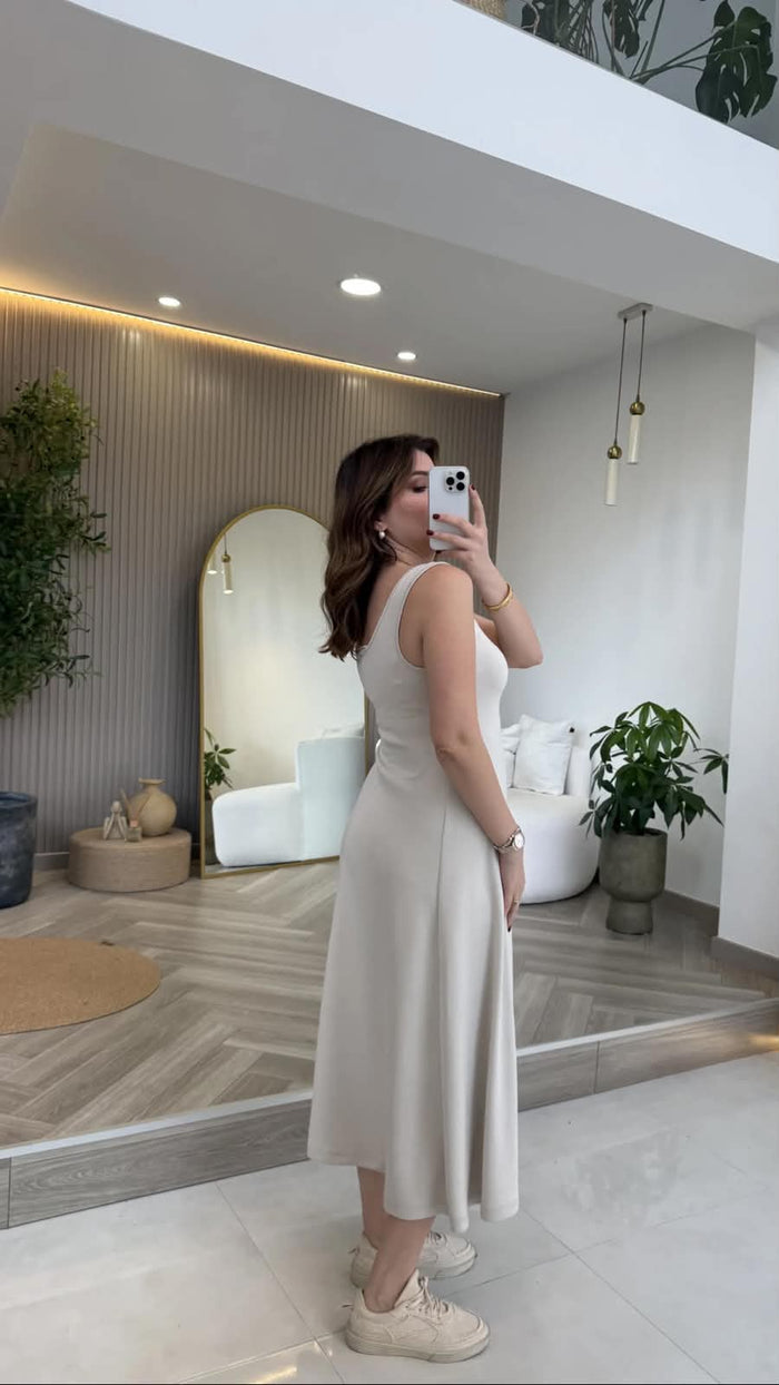 Elegant Layered Maxi Set
