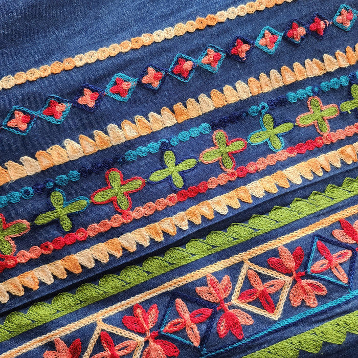 Embroidered Jeans