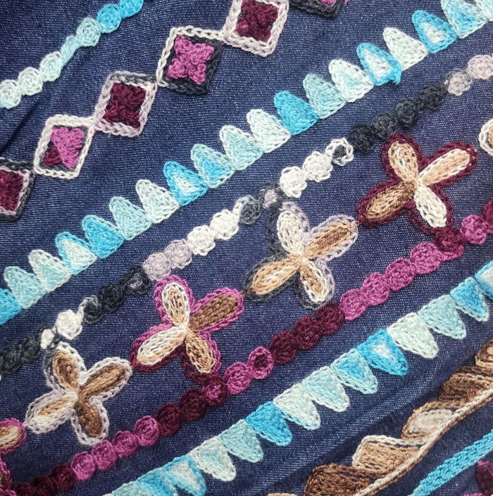 Embroidered Jeans