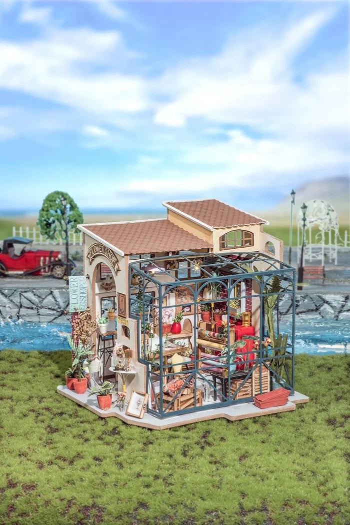 Emily's Flower Shop DIY Miniature House Kit
