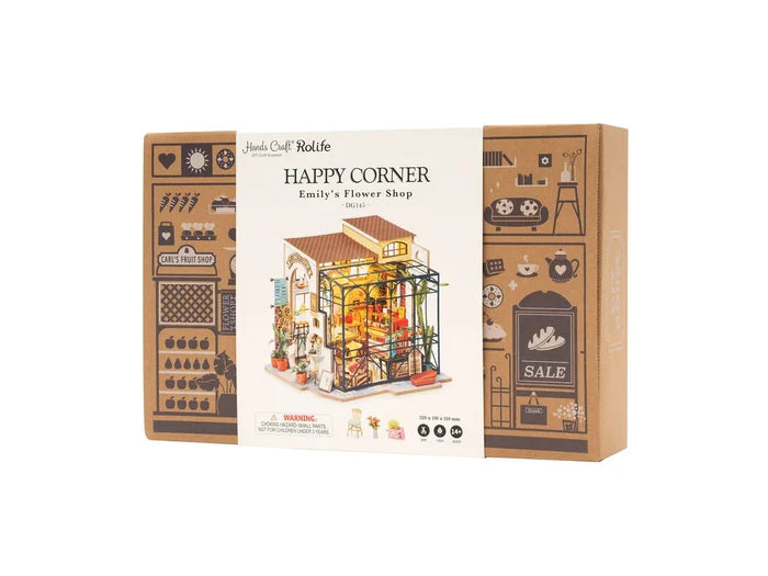 Emily's Flower Shop DIY Miniature House Kit