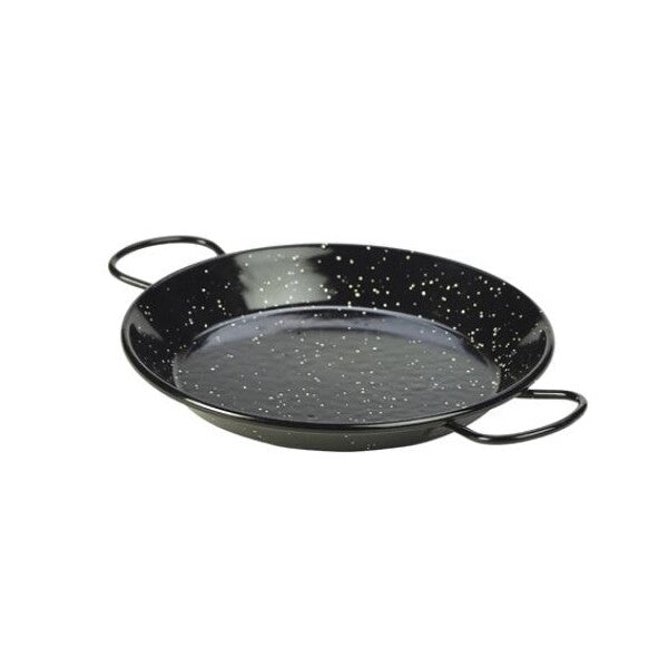 Enamel Paella Pan Black 20 X 2.5cm (Box Of 6)