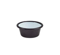 Enamel Ramekin Black 8cm Diameter 90ml / 3.2oz (Pack Of 12)