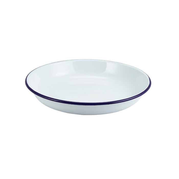 Enamel Tableware Rice / Pasta Plate 20cm x 3cm
