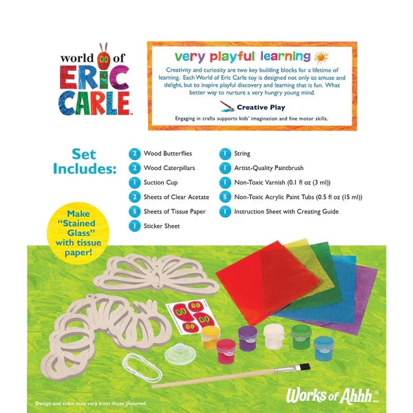 Eric Carle Suncatcher Wood Kit