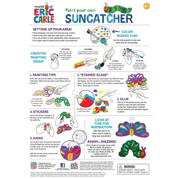 Eric Carle Suncatcher Wood Kit