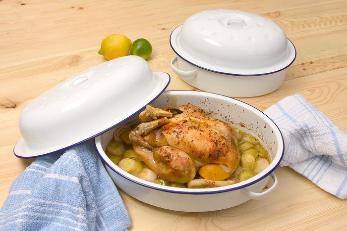 Falcon Enamel Oval Roaster 36cm