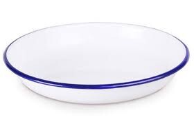 Falcon Enamel Rice / Pasta Plate 24cm