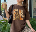 Fall Floral Leopard | Polka Dots | Trendy Graphic Tshirt