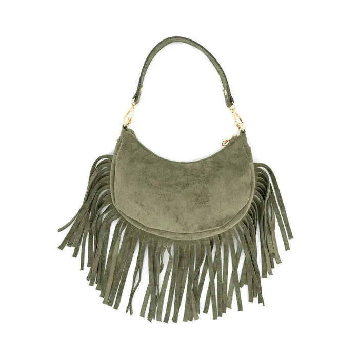 Feelin' Fringe Hobo Bag - Multiple Colors