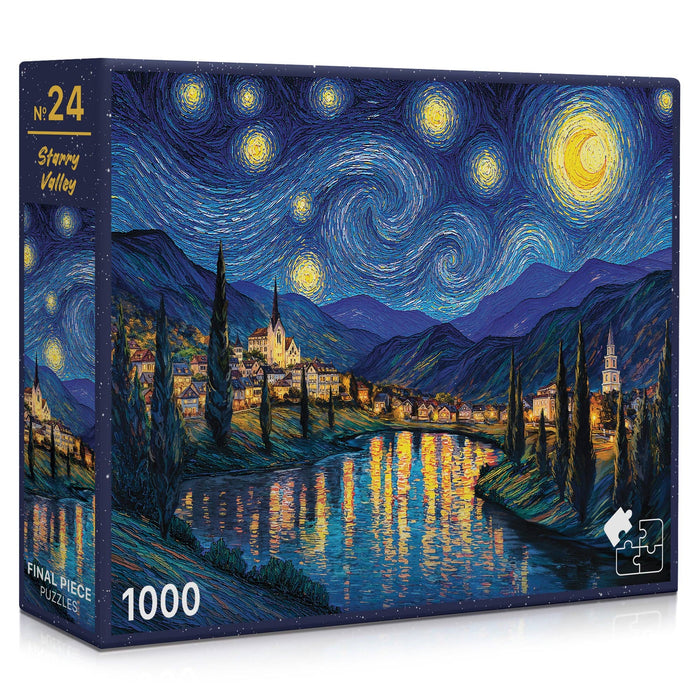 Final Piece Puzzles - No. 24 - Starry Valley - 1000 Piece