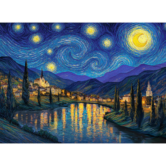 Final Piece Puzzles - No. 24 - Starry Valley - 1000 Piece
