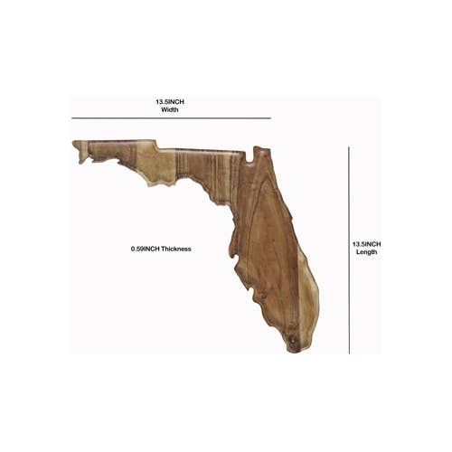 Florida Acacia Wood Serving Board