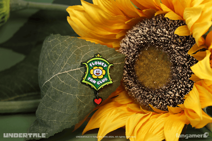 Flowey Fan Club Lapel Pin