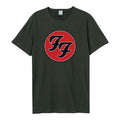 Foo Fighters T-Shirt - Double FF Logo Amplified