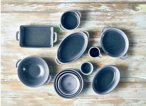 Forge Graphite Stoneware Chip Cup 8.5 x 8.5cm (Box Of 6)