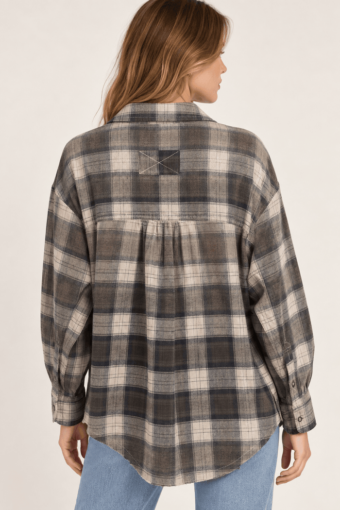 Free People Alexi Plaid Shirt