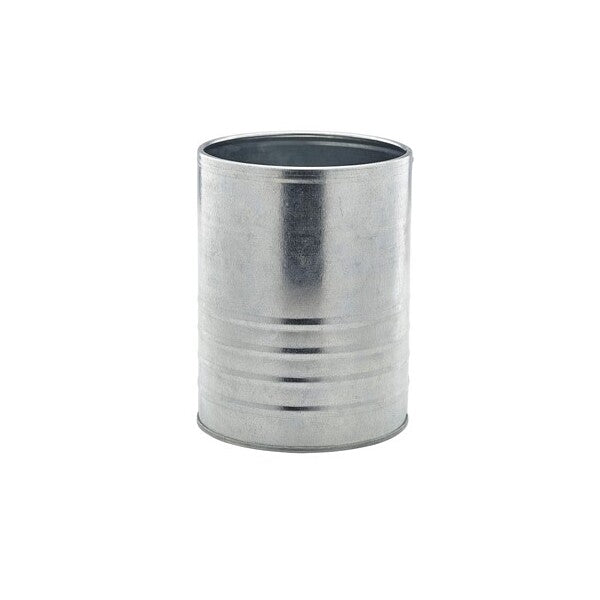 Galvanised Steel Can 11cm Dia x 14.5cm 1.3L / 45.75oz (Box Of 12)