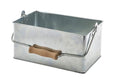 Galvanised Steel Rectangular Table Caddy 24.5 x 15.5 x 12.5cm