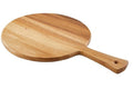 Genware Acacia Wood Pizza Paddle 28cm Dia