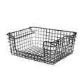 Genware Black Wire Open Sided Display Basket GN 1/2 31.5cm x 25.5cm x 12cm