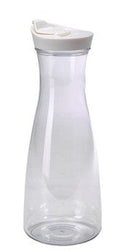 Genware Carafe With Lid Polycarbonate 1L / 35.2oz
