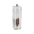 Genware Clear Square Salt/Pepper Grinder 15cm (Box Of 6)