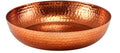 Genware Copper Hammered Aluminium Platter, 31 x 7cm (Dia x H)