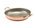 Genware Copper Round Dish 24.5 x 5cm (Box Of 3)