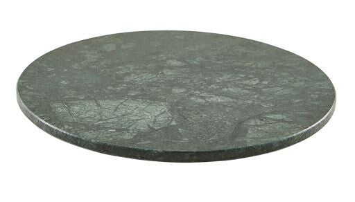 Genware Green Marble Platter 33cm Dia