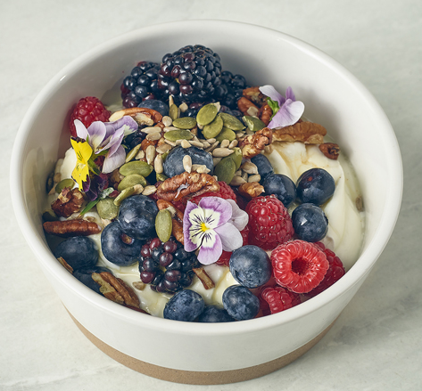 Genware Kava White Stoneware Bowl 15.5cm (Box Of 6)