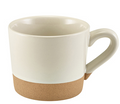 Genware Kava White Stoneware Coffee Cup 28.5cl 10oz (Box Of 6)