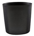 Genware Metallic Black Serving Cup 8.5 x 8.5cm (Box Of 12)