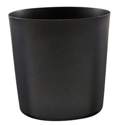 Genware Metallic Black Serving Cup 8.5 x 8.5cm (Box Of 12)