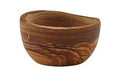 Genware Olive Wood Rustic Dip Pot 5cl/1.75oz (Pack Of 12)