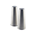 Genware Stainless Steel Conical Salt & Pepper Set (Box Of 12)