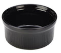 Genware Stoneware Black Ramekin 9.5cm (Box Of 12)